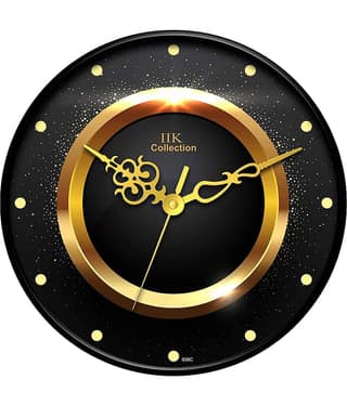 IIK COLLECTION - Circular Analog Wall Clock