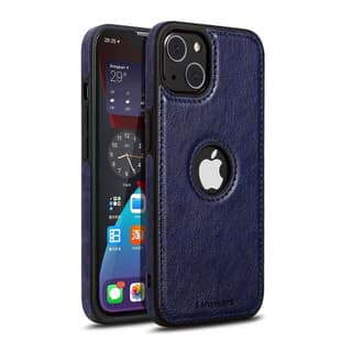 LIRAMARK PU Leather Flexible Back Cover Case Designed for Apple iPhone 13 Mini (5.4 Inch)
