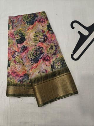 Flower Dola Silk Saree