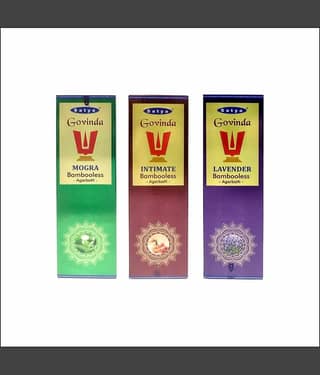 Satya Incense Stick Mogra,Lavender,Exotic 270 gm ( Pack of 3 )