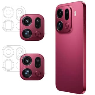 ISAAK Back Camera Lens Protector compatible for OPPO Find X9 Pro (Pack of 2)