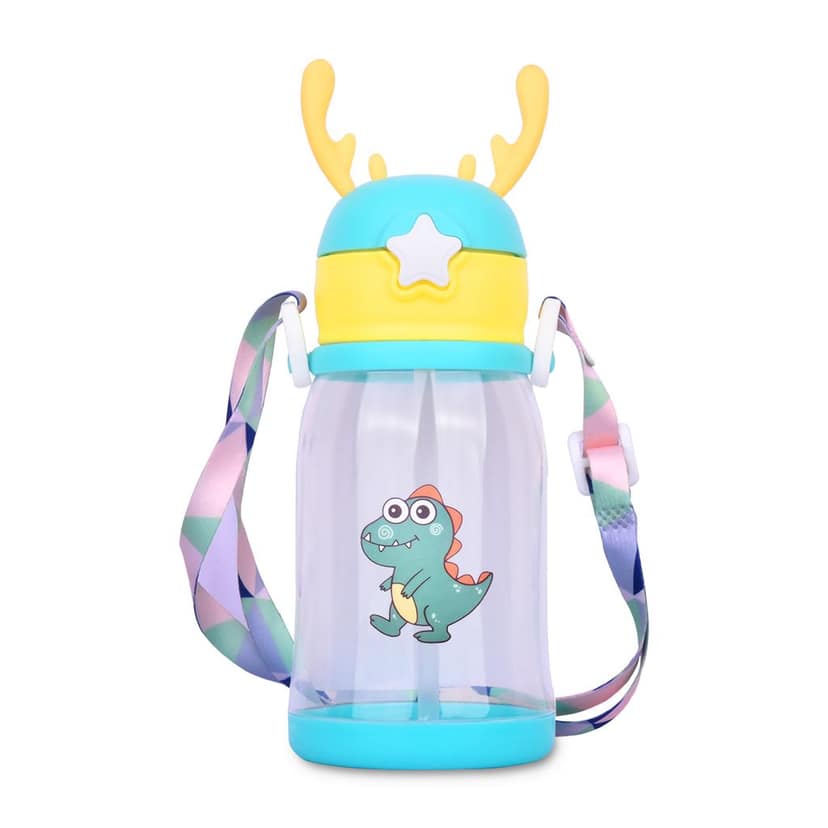 Kids School Water Bottle | Water Bottle With Straw | Best Water Bottle With Straw | Drink Bottle With Straw | Bottle With Straw | Cartoon Water Bottles | Children Water Bottle for School | Kids Water Bottle | Cute Water Bottle | School Kids Water Bottle