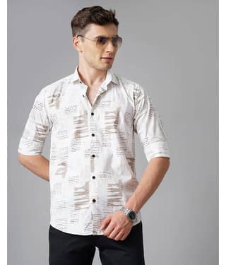 Paul Street - Blue 100% Cotton Slim Fit Men's Casual Shirt ( Pack of 1 )