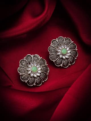 Morison Golden Crescent Earrings Lunar Charm with Modern Sophistication