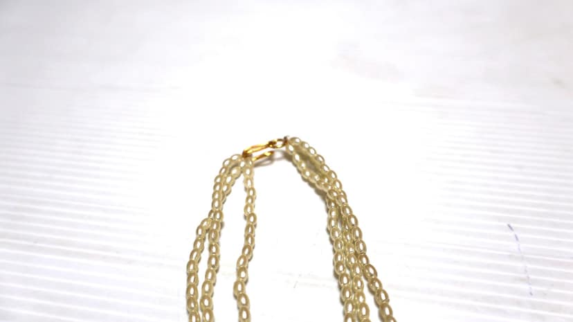 Traditional Gold-Plated Pearl Pendant with Gemstone Accents view 7