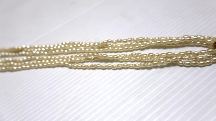 Traditional Gold-Plated Pearl Pendant with Gemstone Accents view 9