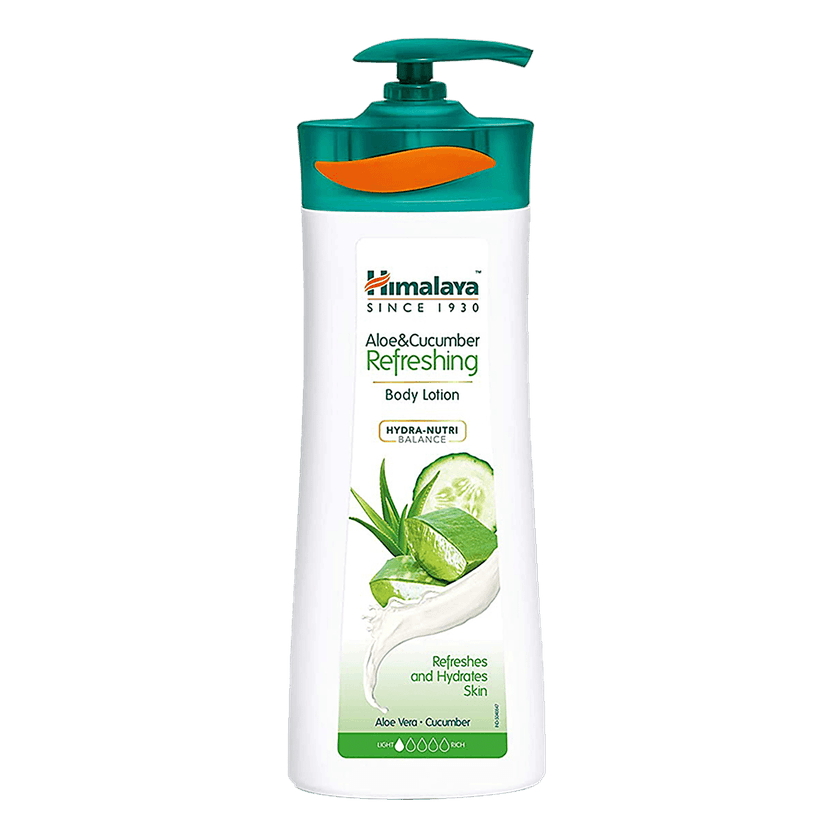 Himalaya Refreshing Body Lotion - Aloe & Cucumber, Hydra-Nutri Balance, 400 Ml view 2