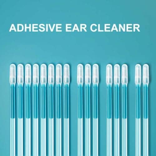 Reusable Sticky Ear Cleaner Tool Set with Soft Silicone Adhesive Tips, 24 Pcs Washable Ear Wax Removal Sticks, Reusable Ear Pick Kit for Adults and Children, Personal Ear Cleaning view 3