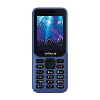 Jio B1 Keypad Phone (UPI) Locked Blue (Ash Blue)