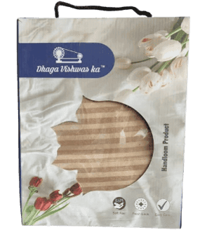 Dhaga Vishwas Ka Handloom Cotton Stole view 4