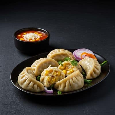 Cheese Corn Momos (4pcs) 69