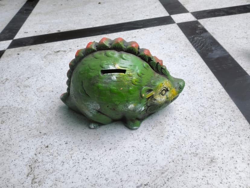 Money Box Hedgehog Model