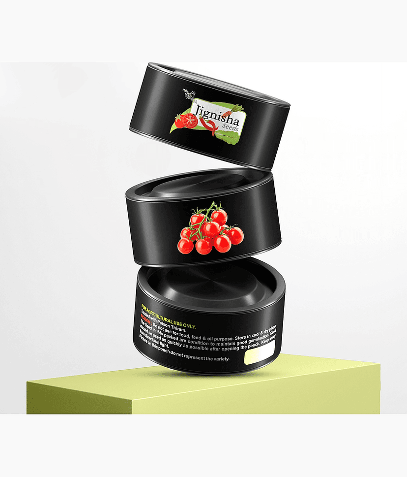 Jignisha Seeds Hybrid Red Cherry Tomato Vegetable ( 50 Seeds ) view 2