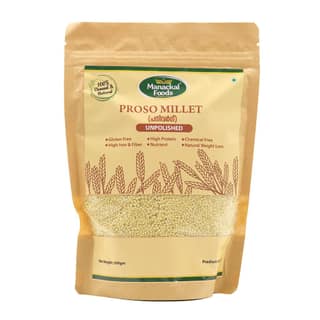 Proso Millet (Cheena/| Pani Varagu) | Natural & Unpolished Whole Grain | Gluten-Free & Nutritious | 500g