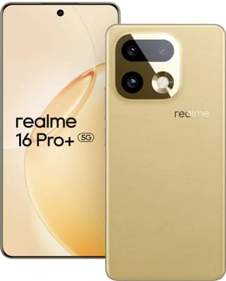 REALME 16 PRO+ (Master Gold, 12GB RAM, 256GB Storage)