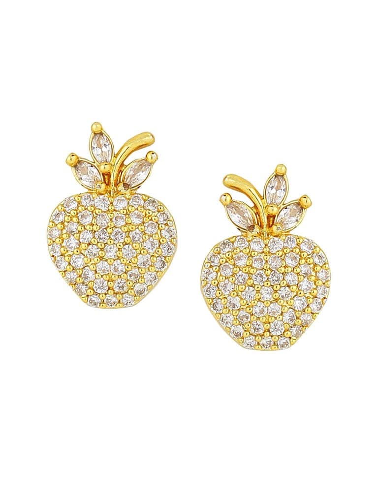 Cardinal American Diamond Butterfly Design Gold Plated