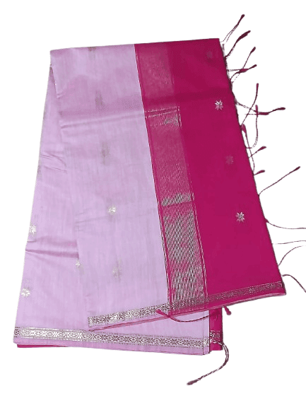 Kalyani Cotton Saree for Women | Soft Pure Cotton Saree with Blouse Piece | Traditional Daily Wear Handloom Style Saree | Lightweight Breathable Cotton Saree for Office, Casual & Festive Wear view 2