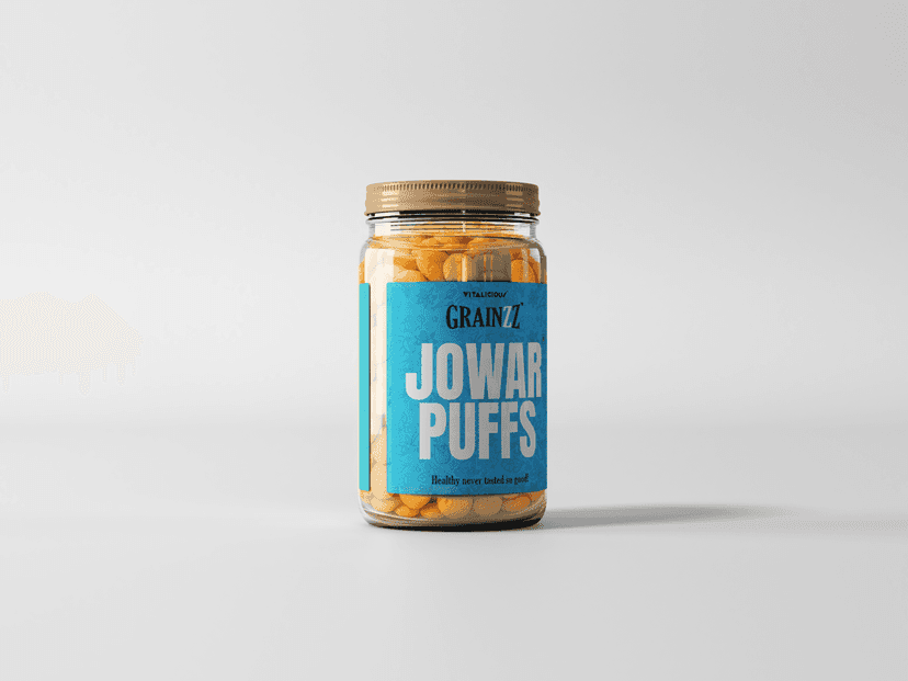 Grainzz Premium 6-Jar Assorted Snack Box | Millet Chips + Puffs | Zero Palm Oil | High Fibre | Guilt-Free Snacking (6 × 150g) view 7