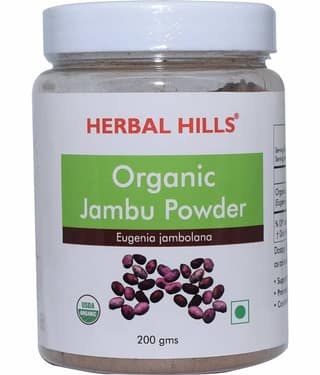 Herbal Hills Organic Jambu Powder 200 gm