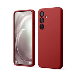 LIRAMARK Liquid Silicone Soft Back Cover Case for Samsung Galaxy S25 Plus