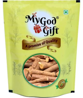 Mulethi Root Stick/Mulethi Liquorice/Glycyrrhiza glabra/mulethi for Body, Skin, and Hair (100gm)