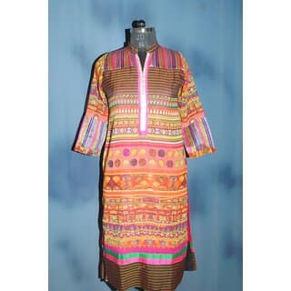 Rayon Georgette Printed Kurti- Mohmmad fASHION