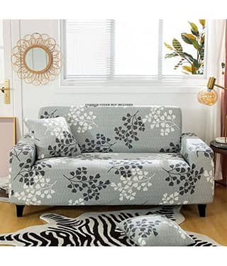 House Of Quirk 1 Seater Polyester Sofa Cover ( Pack of 1 )