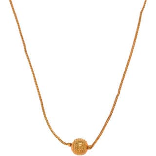 Hetprit Golden Colour Beautiful Necklace For Women