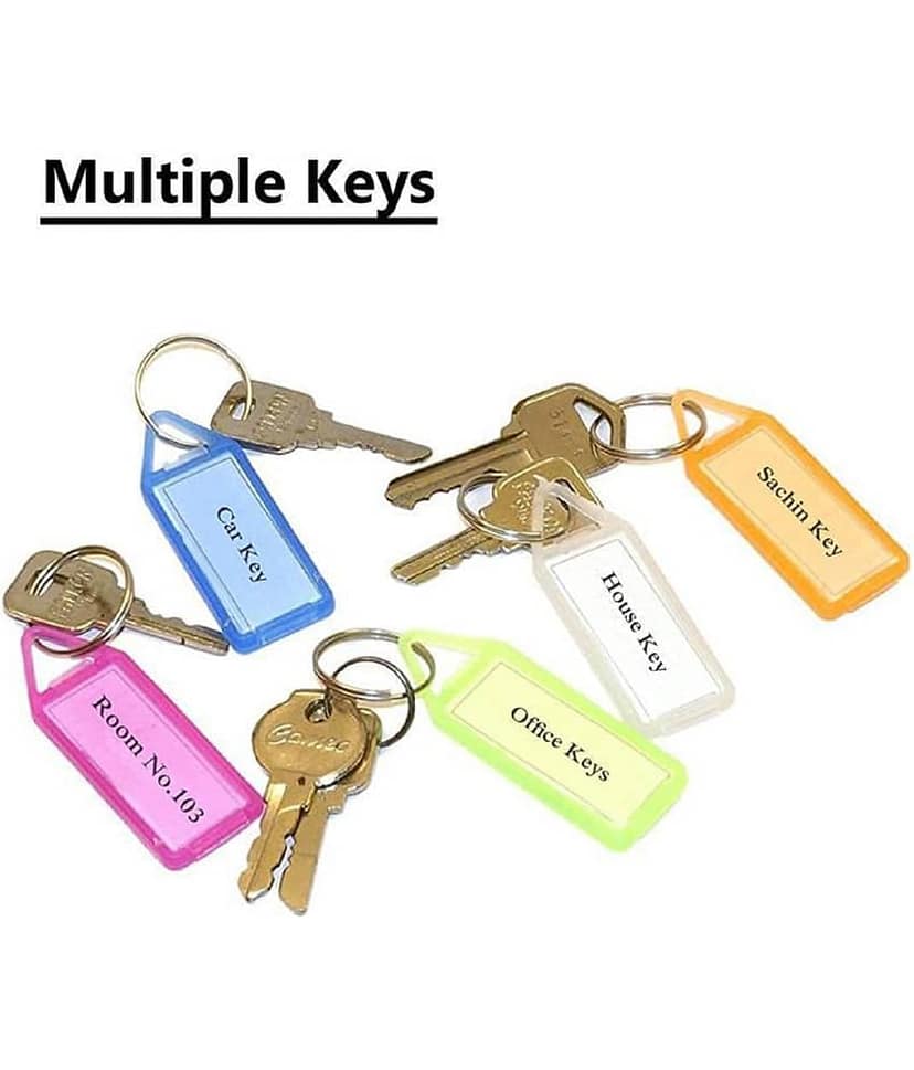 RAVARIYA GRAPHICS Tag/Label Key Chain (Pack Of 50) Key Chain view 2