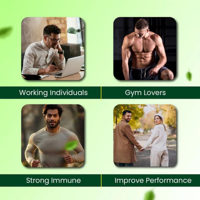 Cipzer Gokshura (60 Capsules): Boost Stamina, Vitality & Urinary Health Naturally! Pure Ayurvedic Strength for Men & Women view 2