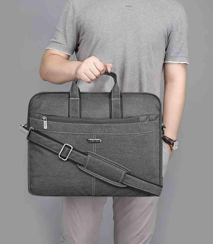 LOREM 10L Faux Leather Messenger Bag For Men & Women-UF view 6