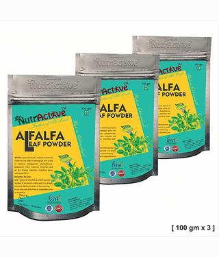 NutrActive Organic Alfalfa 300 gm Vitamins Powder