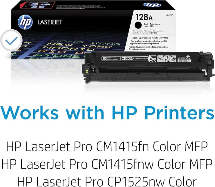 HP 206A | Toner Cartridge | Black | W2110A view 2
