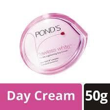 Ponds Cream - Day, Flawless White Visible Lightening, 50 G Box