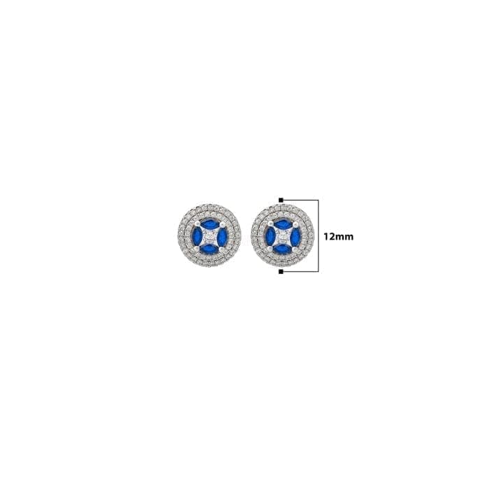 Silver Crystallex Earrings view 4