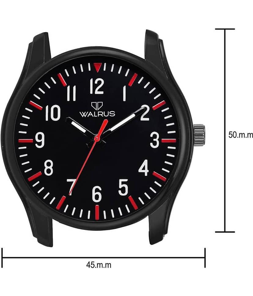 Walrus Simon Black Color Analog Men Watch-WWM-SMN-021002 view 2