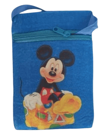 2 Pack Character Phone Pouch with Frozen and Mickey Mouse Design view 4
