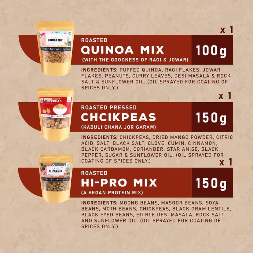 Healthy Roasted Snack Trio | Pack of 3 view 7