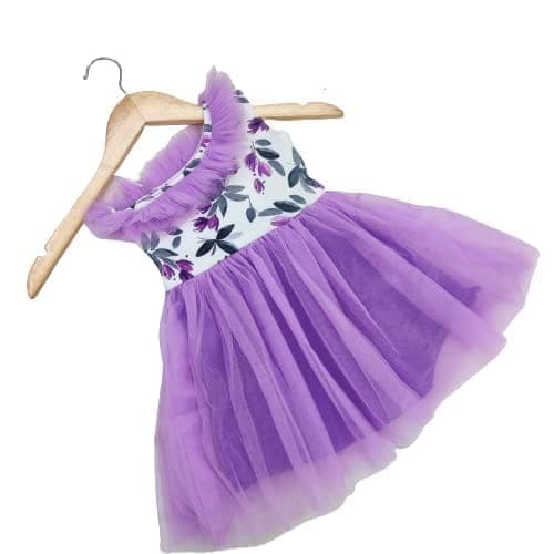 Buy & Try Girl's Modal Printed Frock Mini Length Short Frocks Dress. view 9