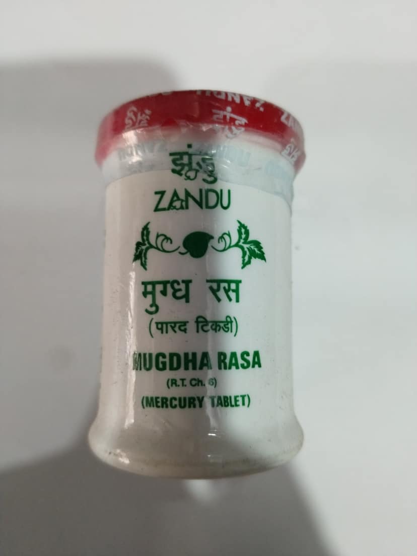 Zandu Mugdha rasa mercury tablet 35n
