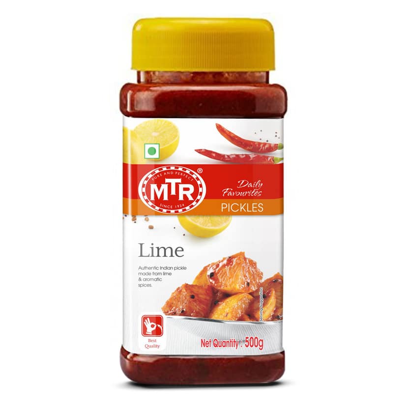 MTR Pickle - Lime, 500 gm Jar - undefined