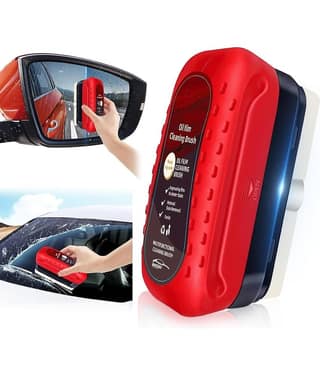 KRAMOX Car Glass Oil Film Remover|Automotive Oil Film Cleaning Brush|Oil Film Cleaning Brush| Oil Film Remover for Car Window