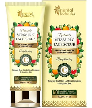 Oriental Botanics Nature's Vitamin C Face Scrub-100g Facial Scrub 100 gm