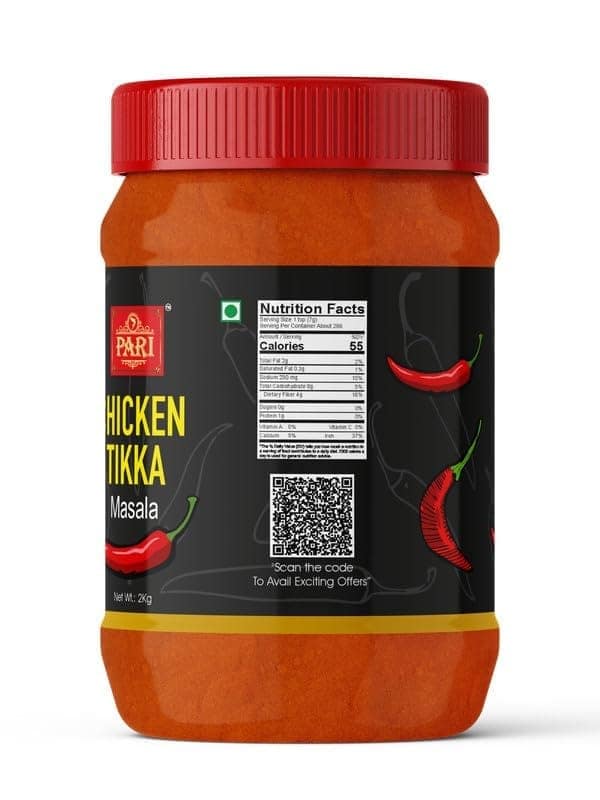 Pari Chicken Tikka Masala | Rich, Spicy & Tangy Tasty | Made with Authentic Spices | No Preservative | No Colour | Indian Spices | (Pack of 1 x 2000g) view 4