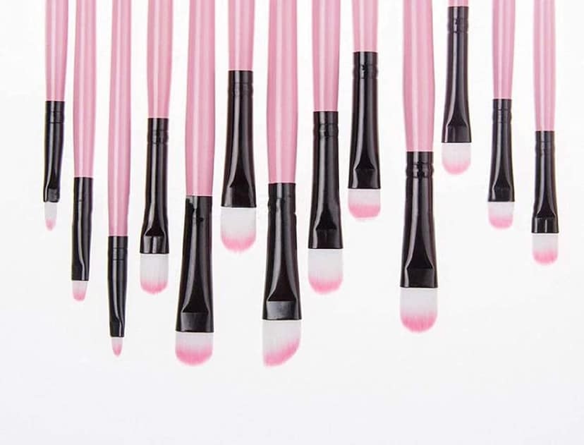 24pcs Pink Makeup Brushes Set Professional Cosmetic Foundation Powder Blush Eyeshadow Make Up Brush Kit With Bag view 9