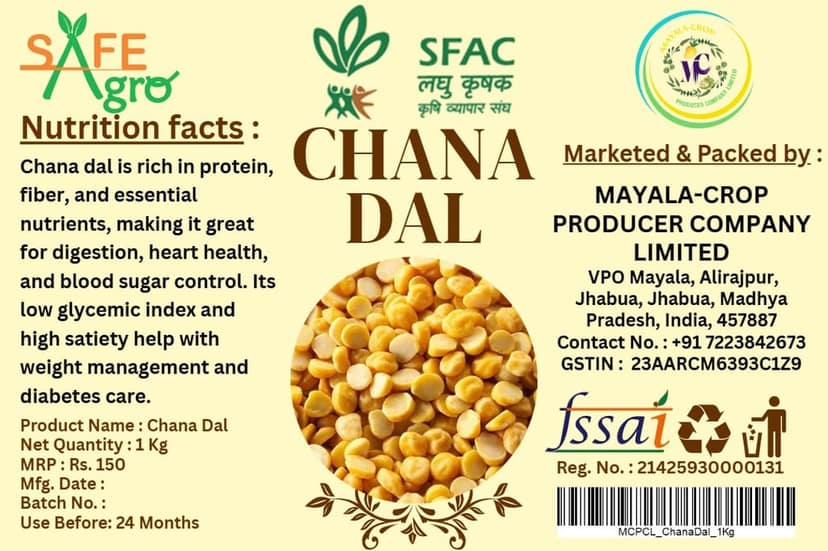 Chana Dal view 2