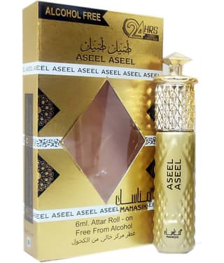 MANASIK ASEEL Attar Roll On 6ml .