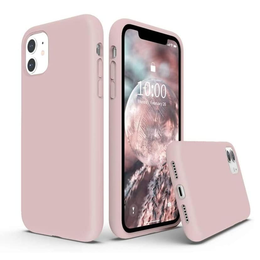 LIRAMARK Liquid Silicone Soft Back Cover Case for Apple iPhone 11
