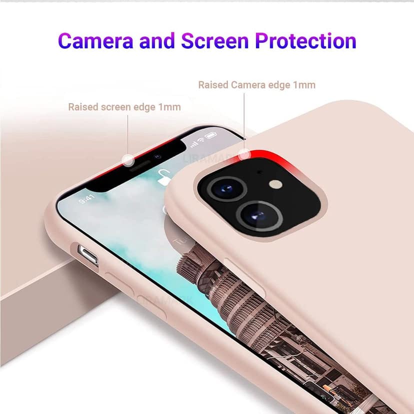 LIRAMARK Liquid Silicone Soft Back Cover Case for Apple iPhone 11 view 5