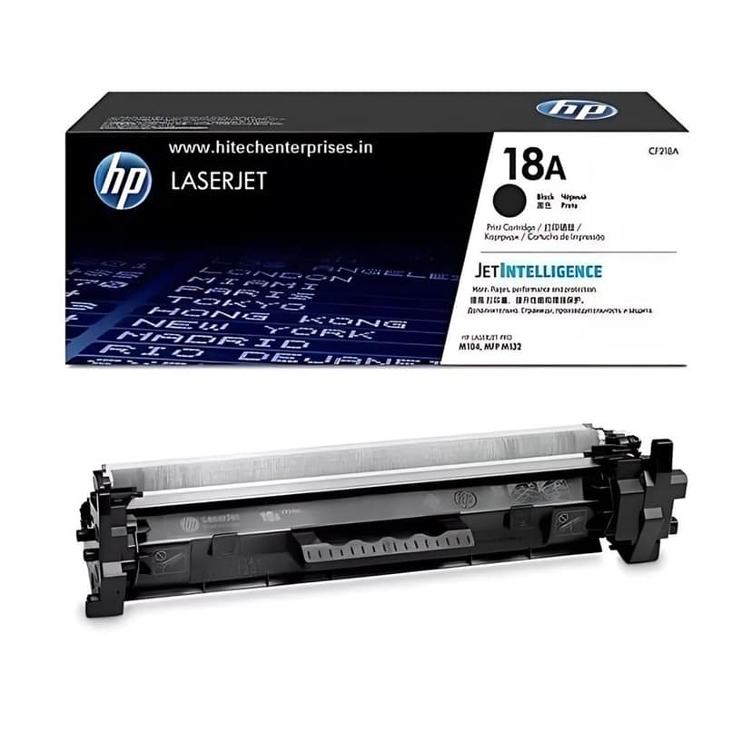 HP 18A Black Original LaserJet Toner Cartridge (CF218A) view 4
